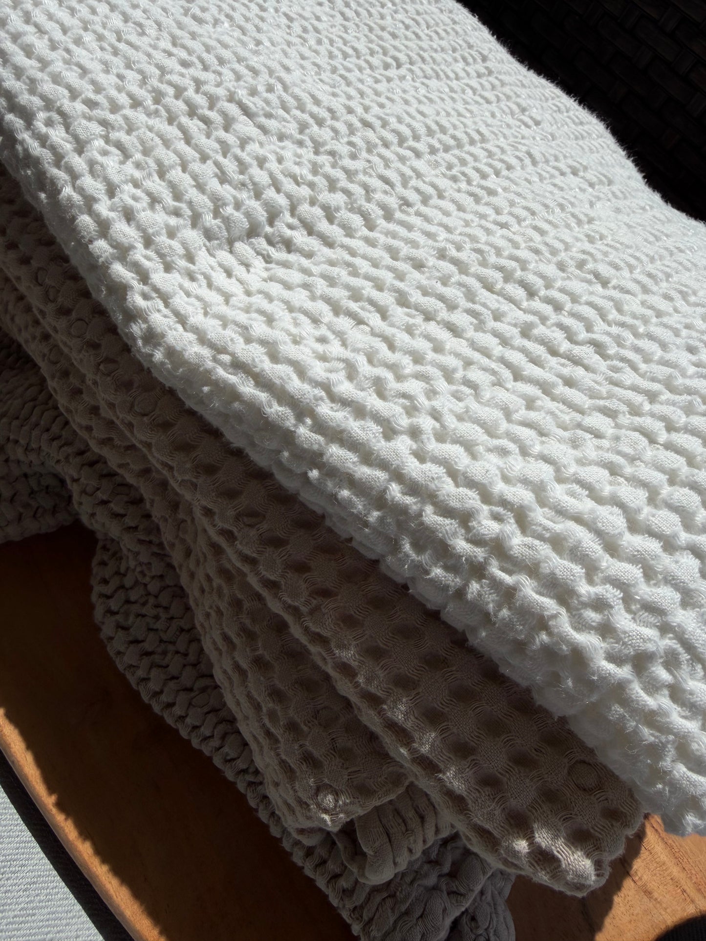 Waffle Weave Bath Towel