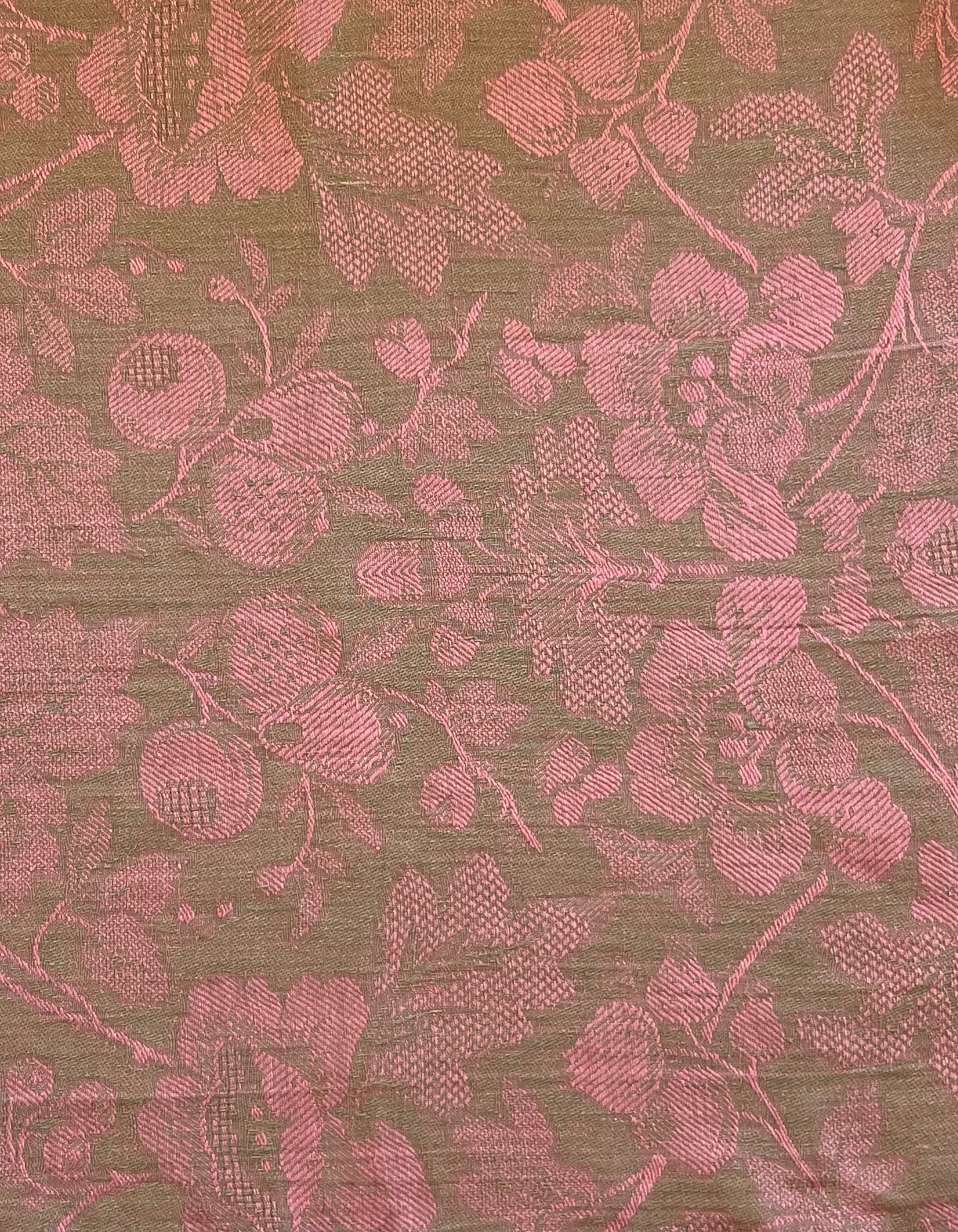 Linen Kitchen Towel- NATURAL WITH WHITE JACQUARD