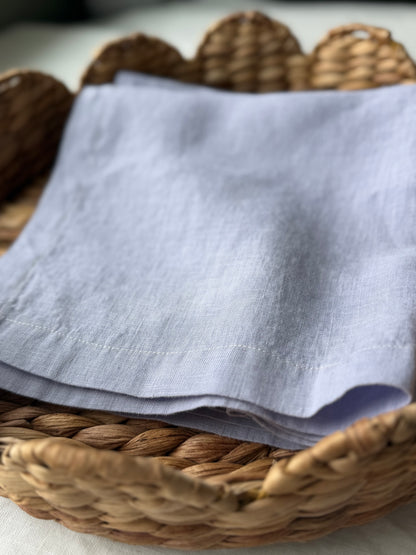 Smooth Linen Napkin- SOLID LAVENDER