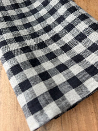 Smooth Linen Napkin- SOLID BLACK