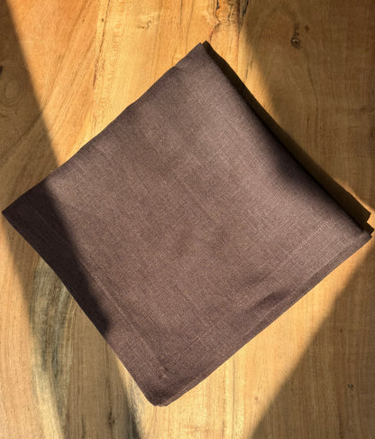 Smooth Linen Napkin-BROWN/CHOCOLATE