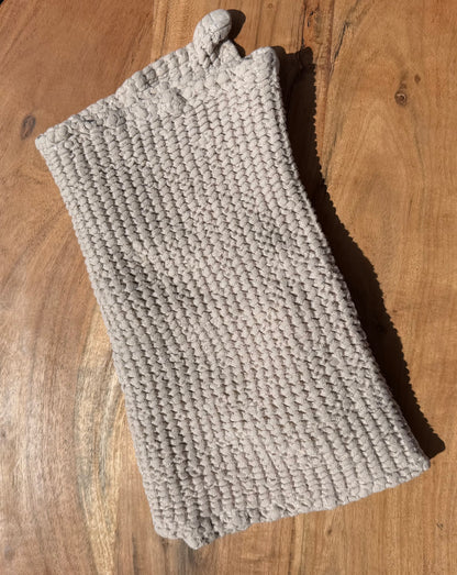 Waffle Bath Sheet- Beige