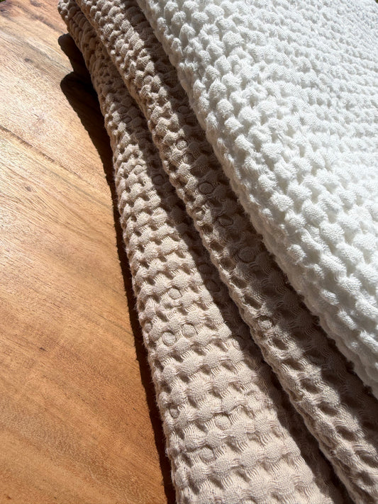 Waffle Weave Bath Towel